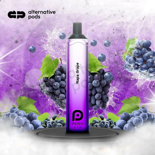 Posh Pro 5500 Puffs Disposable Vape - Napa Grape